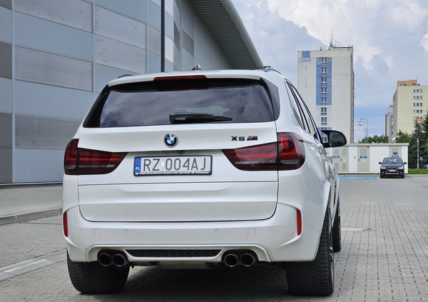 BMW X5 M cena 164999 przebieg: 107112, rok produkcji 2015 z Rzeszów małe 781